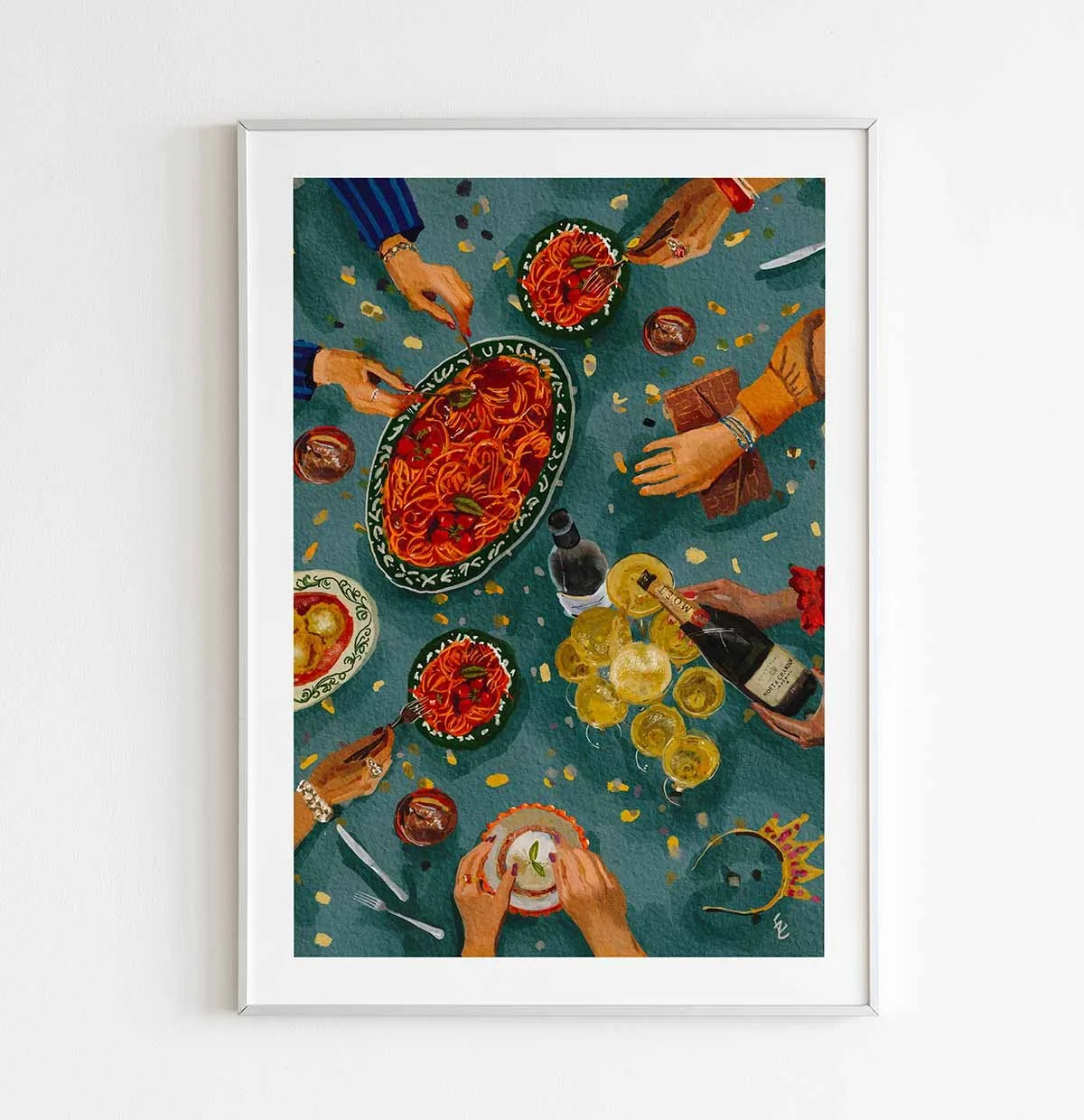 Frutti di mare & Aperol spritz — Ekaterina Zagorska Art